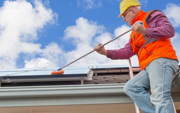 West Taphouse soft wash roof cleaning